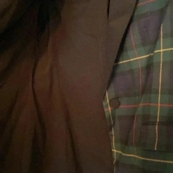 Ralph Lauren Black label womens plaid blazer - size 10 - single button close - Picture 6 of 8